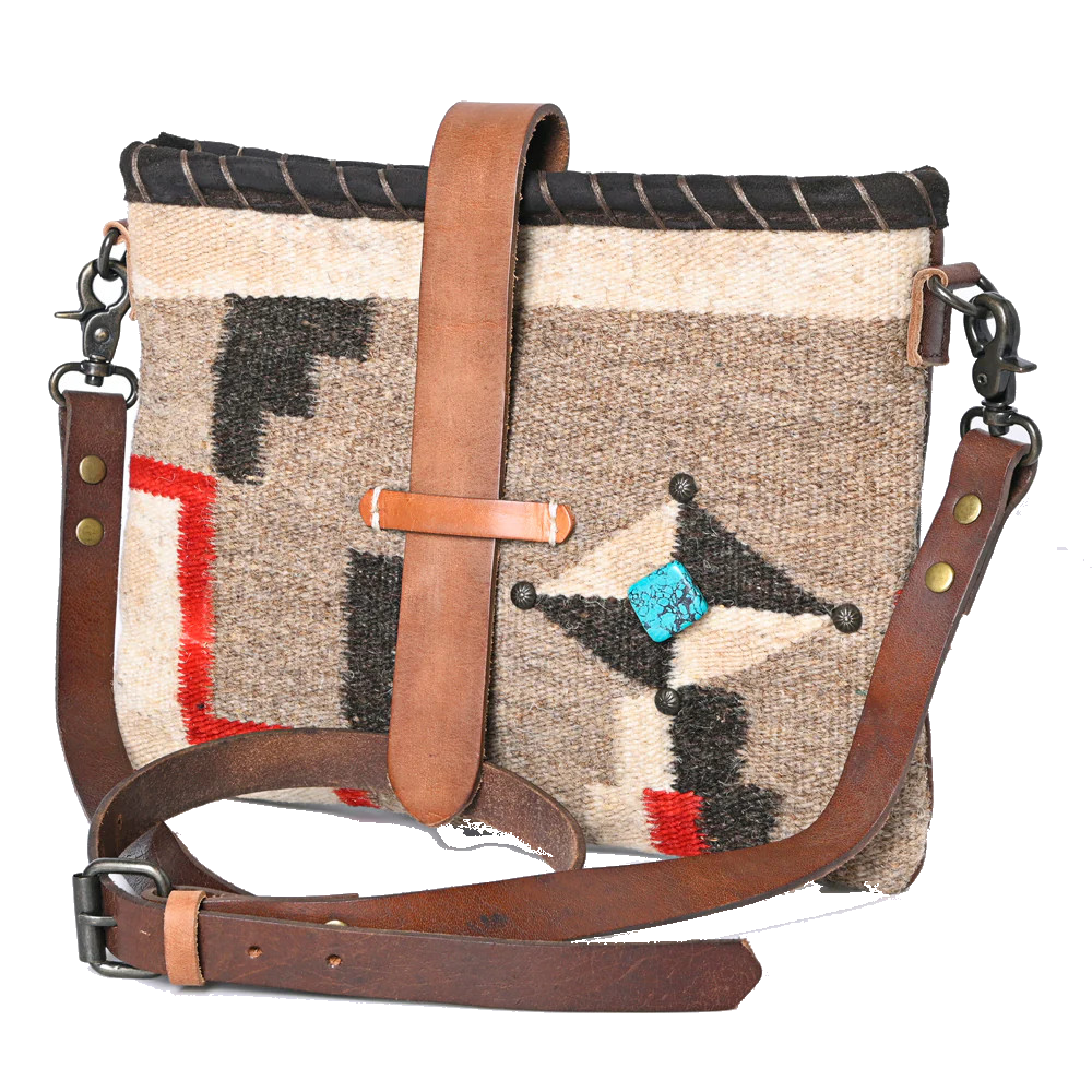 Saddle Blanket Crossbody Bag – Custom Cowboy Shop
