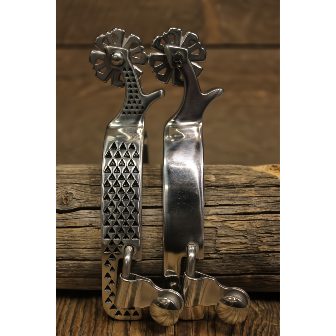 Black Rasp Spurs