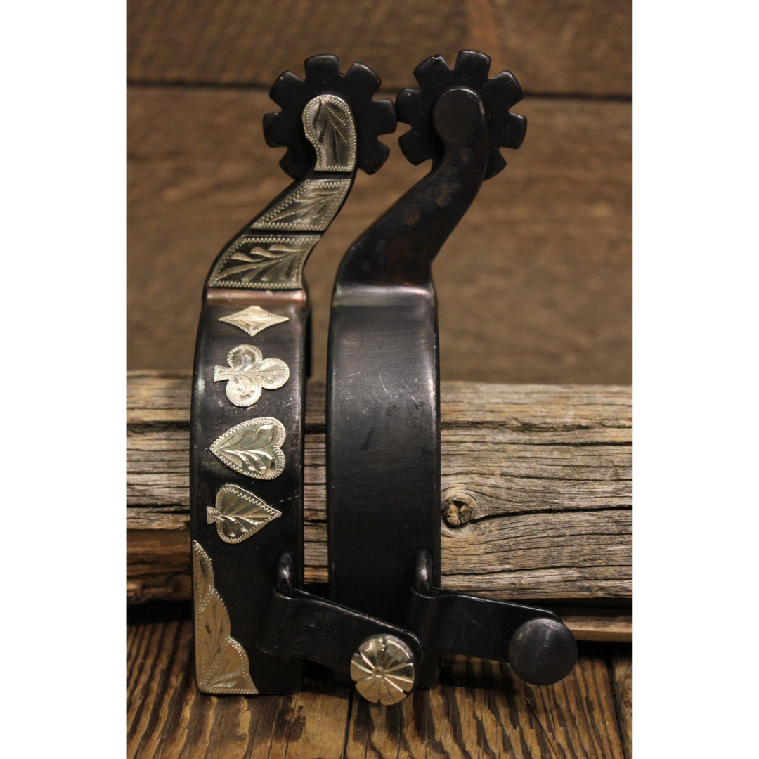 Gambler Spurs - Black Steel