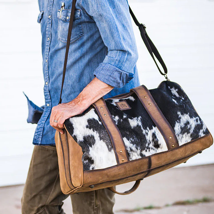 STS Saltillo Cowhide Duffle Bag – Custom Cowboy Shop