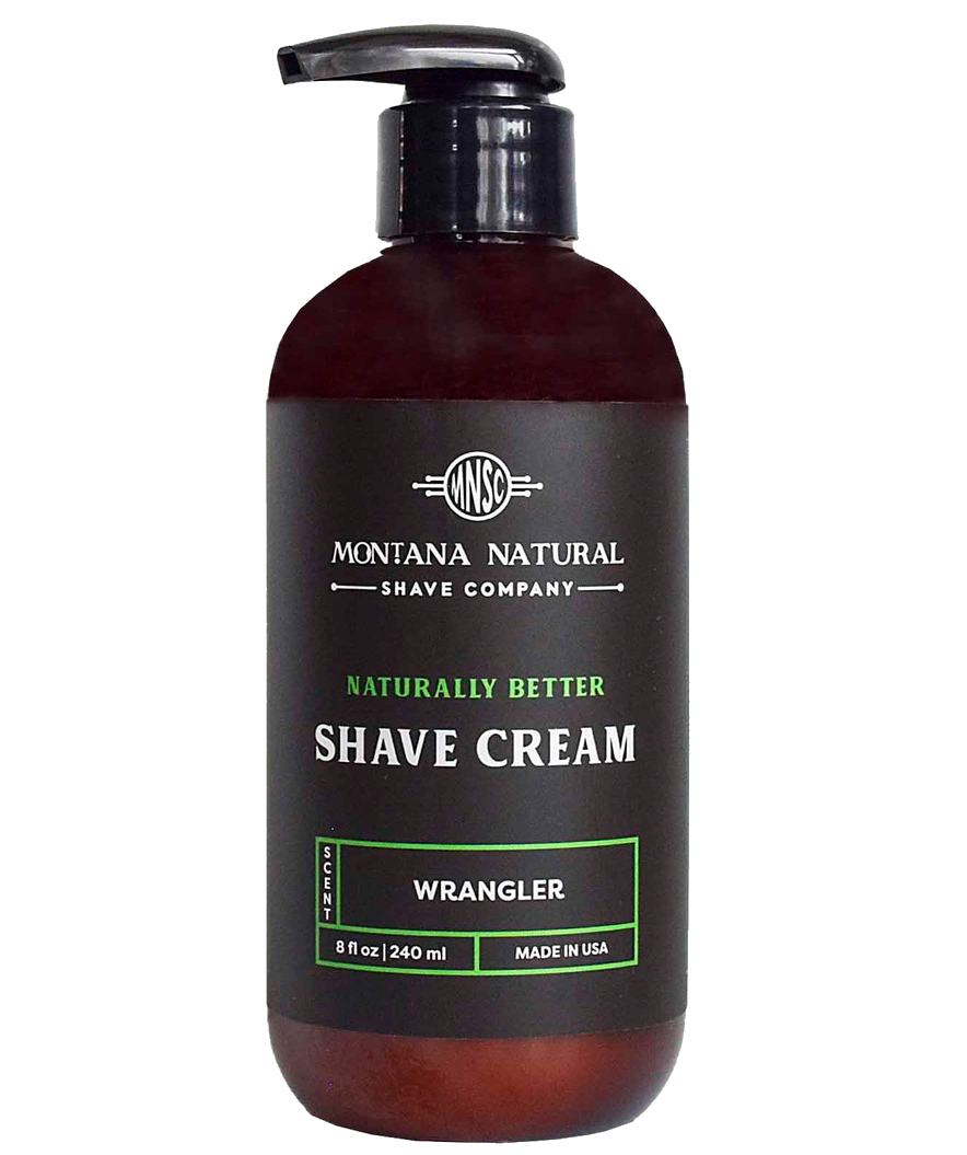 Pump Shave Cream Wrangler Scent