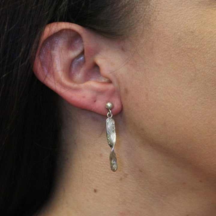 Sterling Twist Earrings