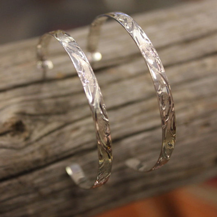 Sterling Silver Hoop Earrings