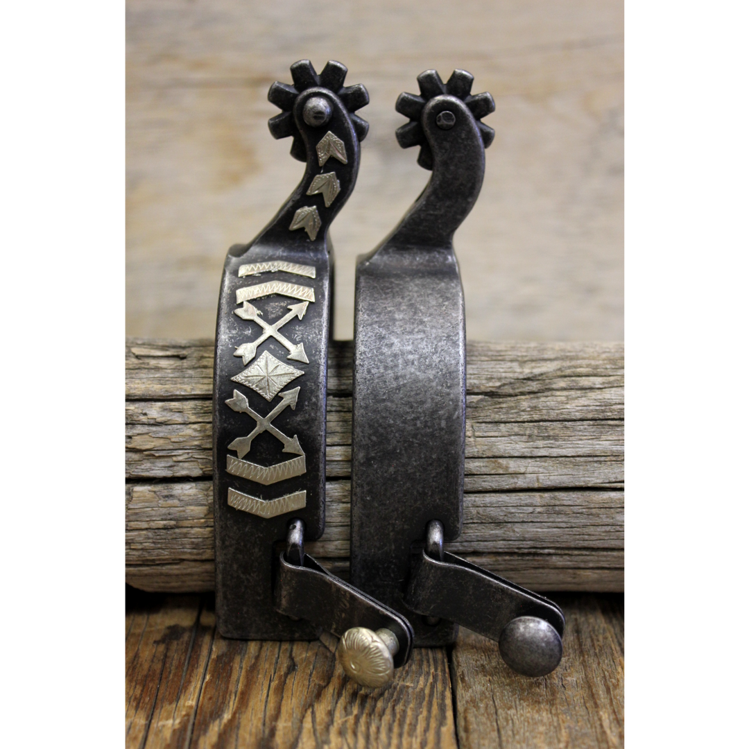 Custom Cowboy Shop - Crossed Arrow Spurs