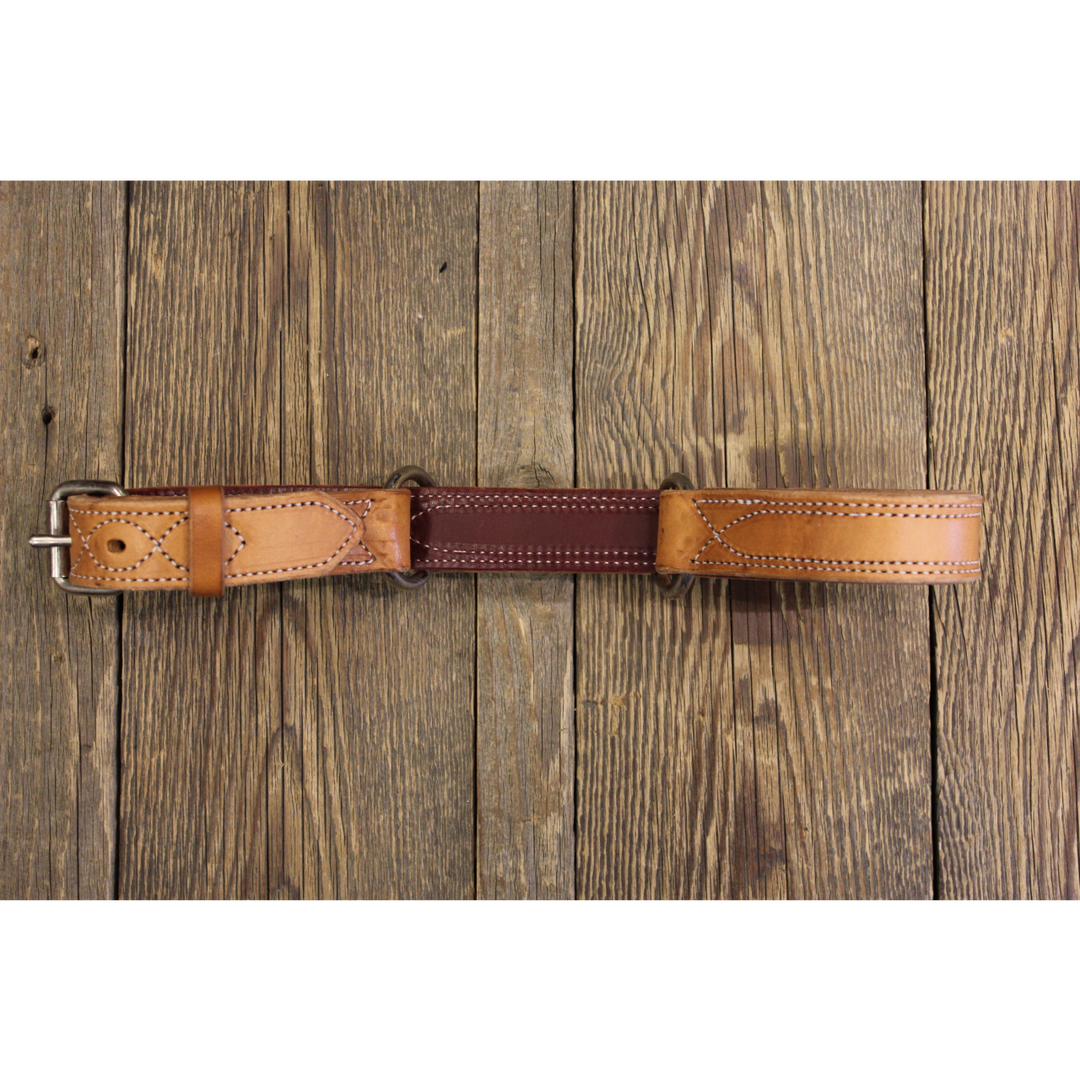 Doubled and Stitched Harness Leather Hobble