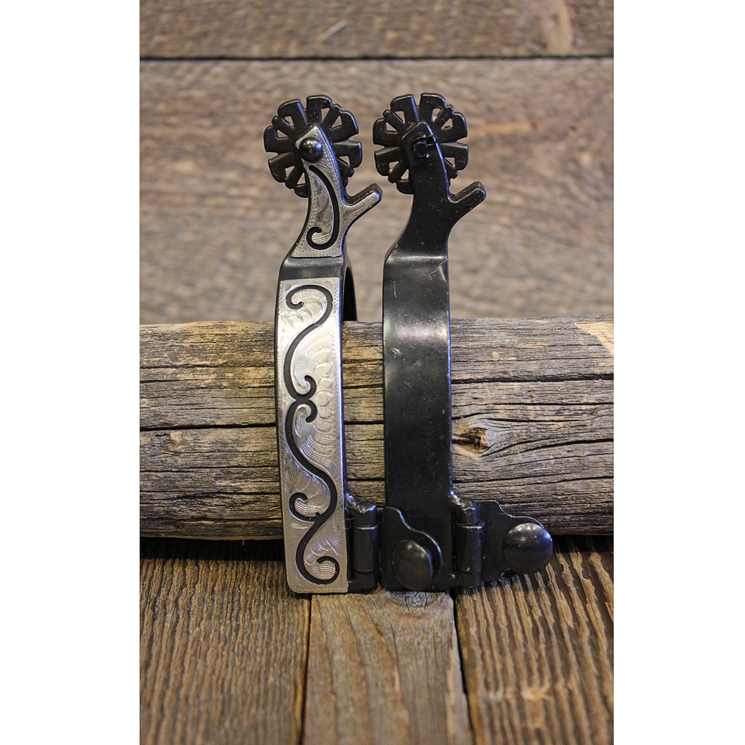 Custom Cowboy Shop - Floral Vine Spurs