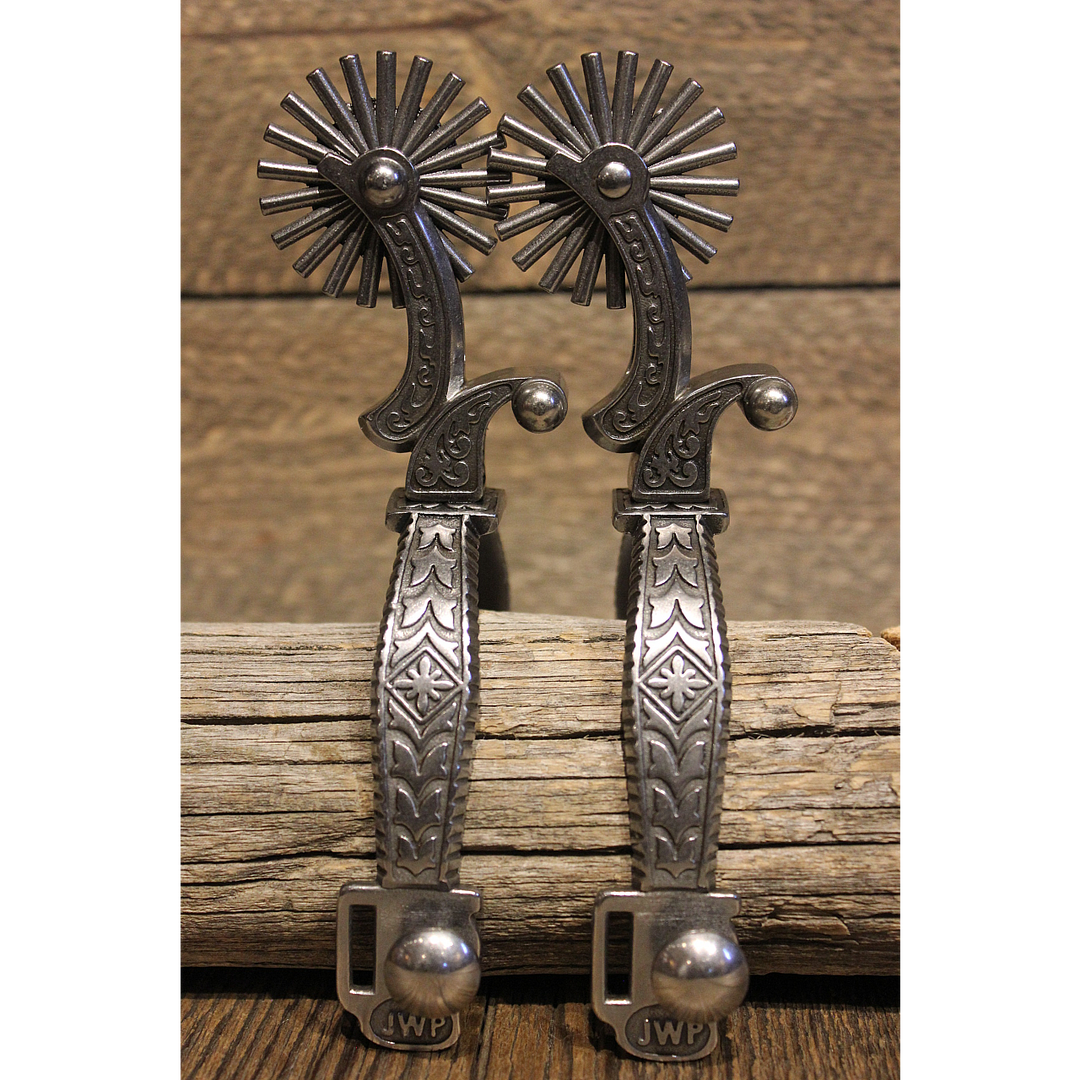 Custom Cowboy Shop - Old Time Vaquero Band Spurs