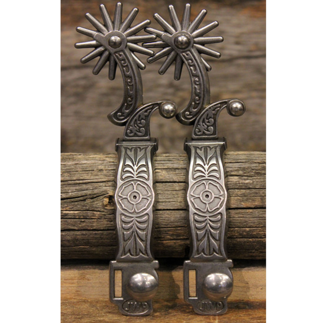 Custom Cowboy Shop - JWP Old Time Band Spurs