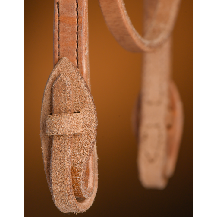 Knot Browband Harness Leather Headstall
