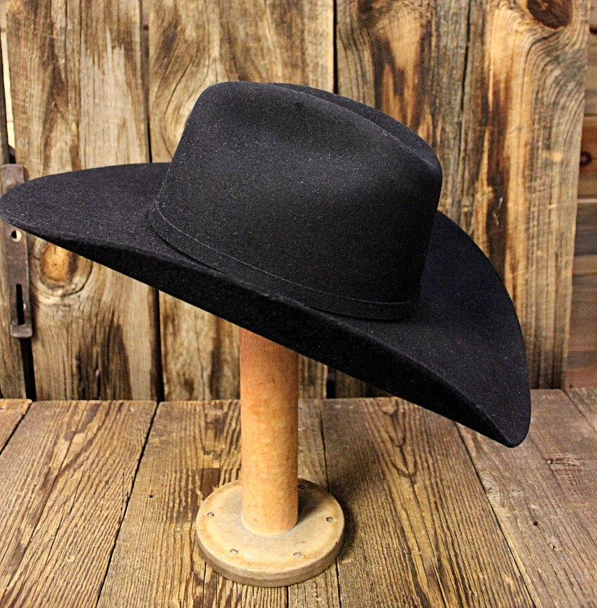 Custom Cowboy Shop - Black Felt Nogales Hat
