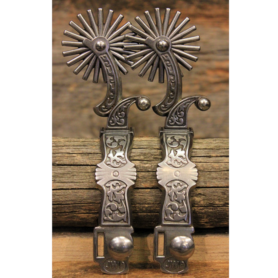 Custom Cowboy Shop - Jeremiah Watt Fountain Spurs