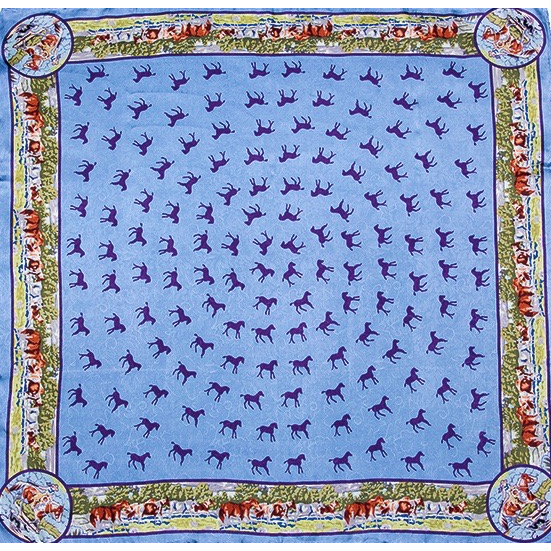 Pony Girl Silk Scarf