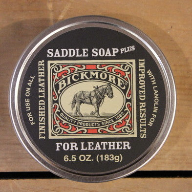 Bickmore Saddle Soap Plus - 6.5oz - Leather Cleaner & Conditioner