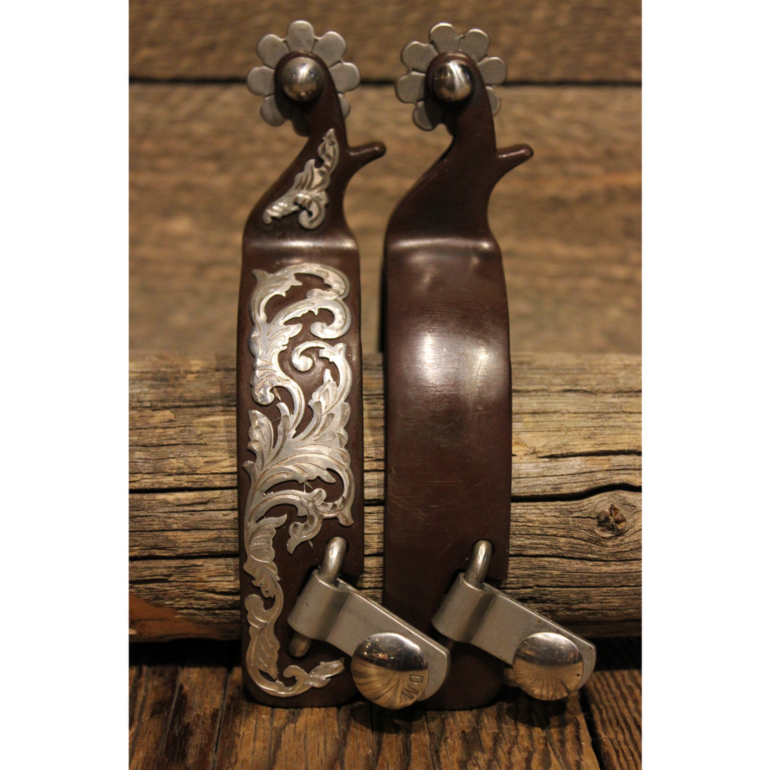 Custom Cowboy Shop - Silver Sage Spurs