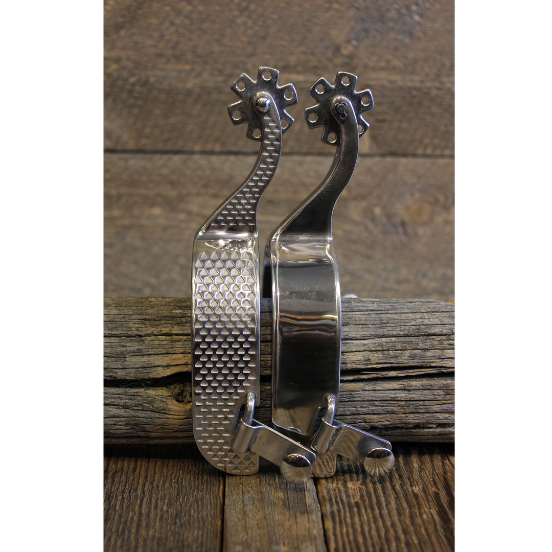 Custom Cowboy Shop - Stainless Rasp Spurs