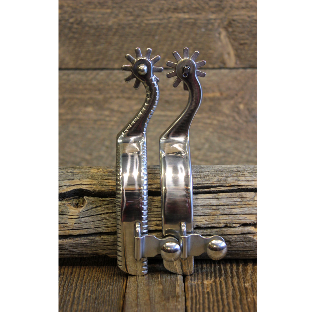 Custom Cowboy Shop - Engraved Edge Spurs