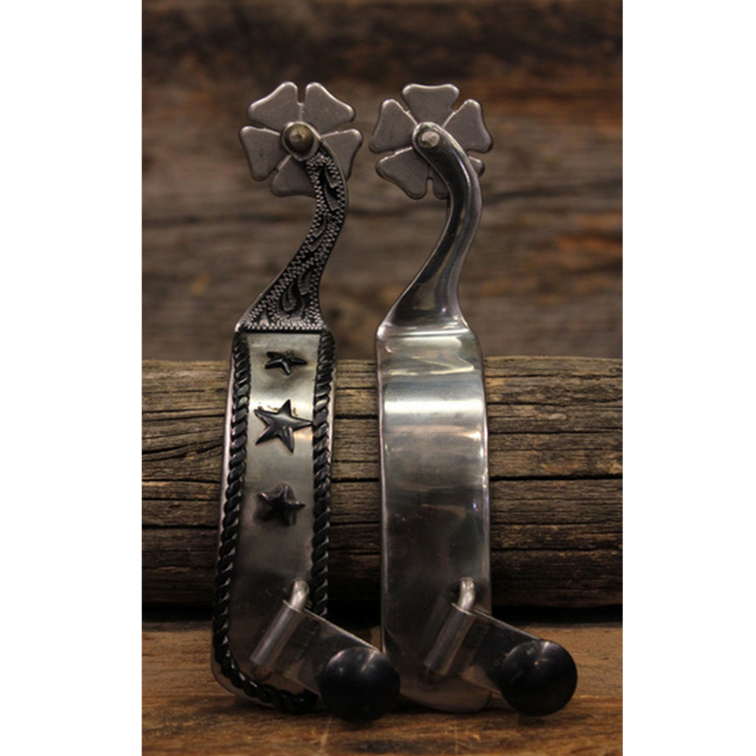 Custom Cowboy Shop - Three Star Spurs