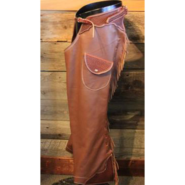 Basket Trim Shotgun Chaps with Pockets