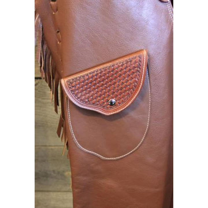 Basket Trim Shotgun Chaps with Pockets