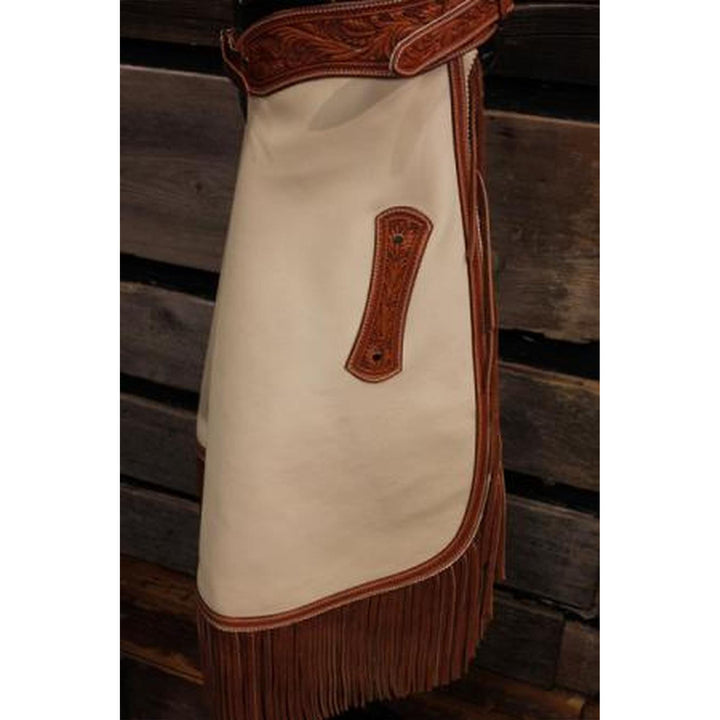 Flower Trim Chinks with Roping Panel