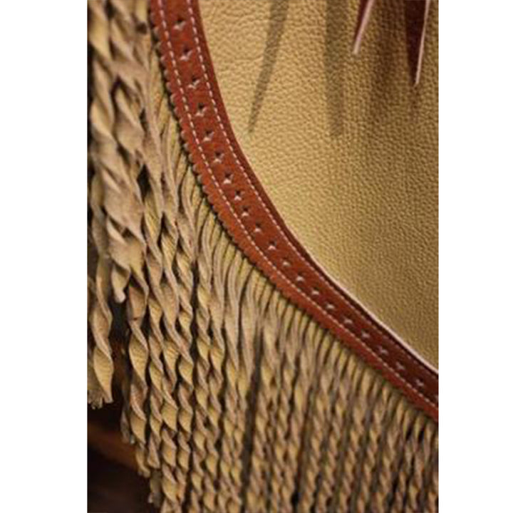 Two Color Twisted Fringe Chinks