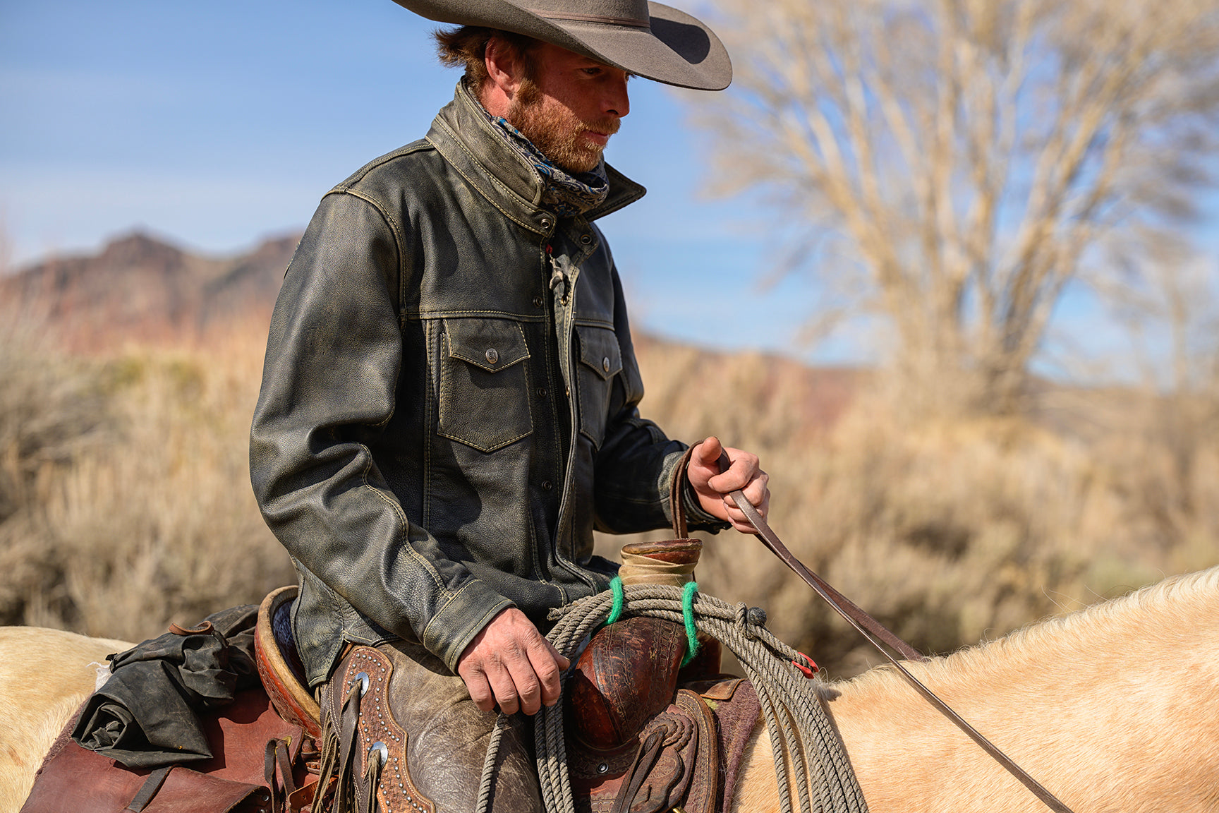Men's Leather Jackets – Custom Cowboy Shop