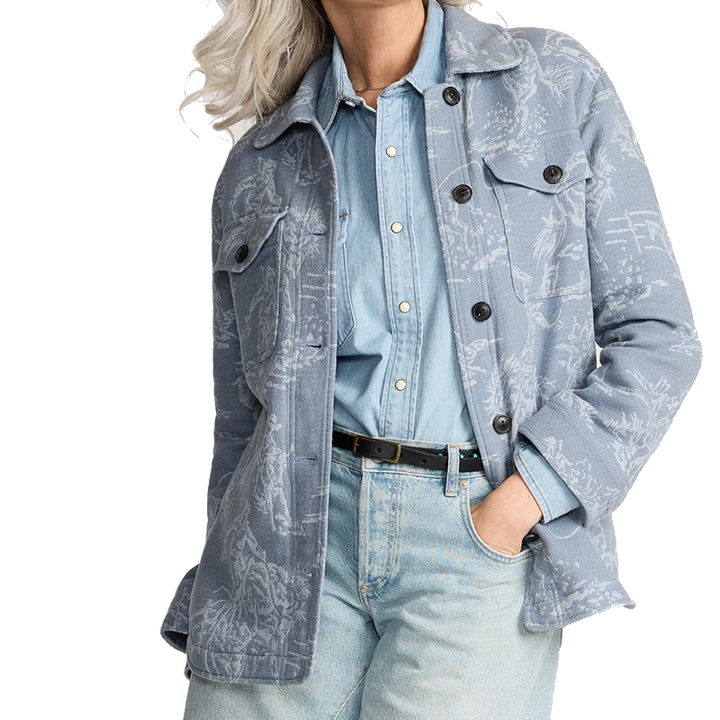 Women's Rodeo Cotton Shirt Jacket