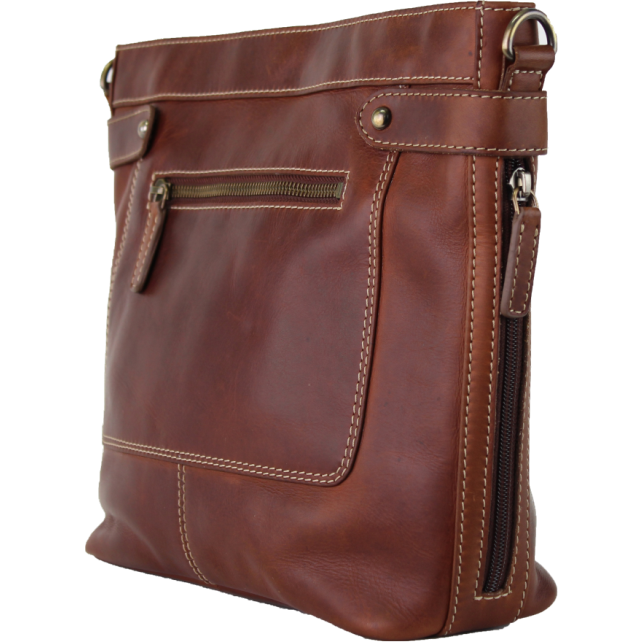Leather Concealed Carry Handbag