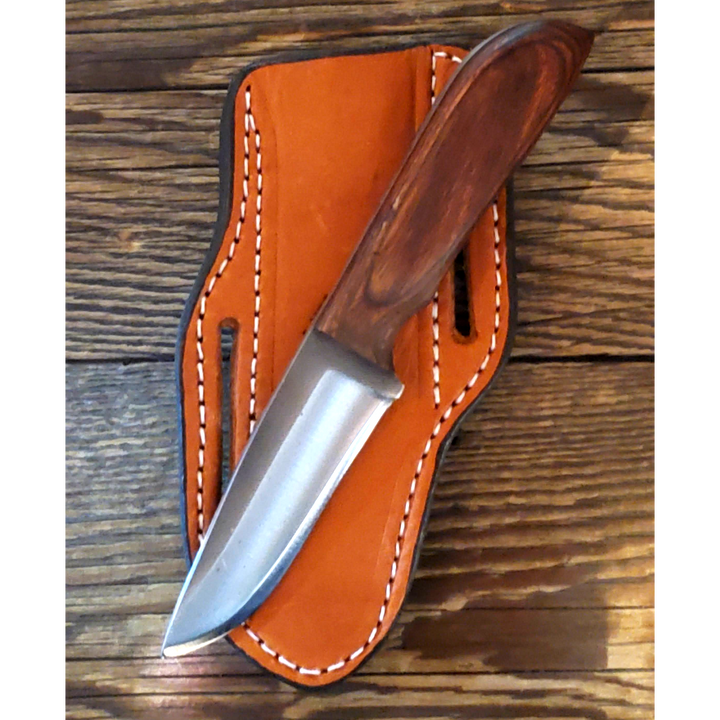 3 1/2" Blade Rancher Knife with Walnut Handle
