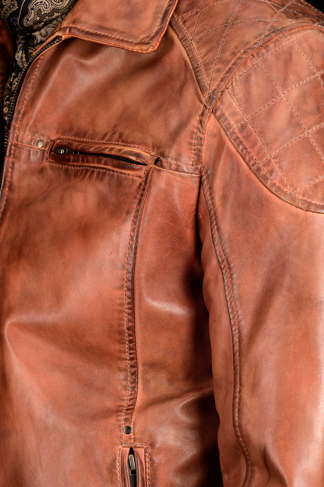 Collins Men's Leather Jacket