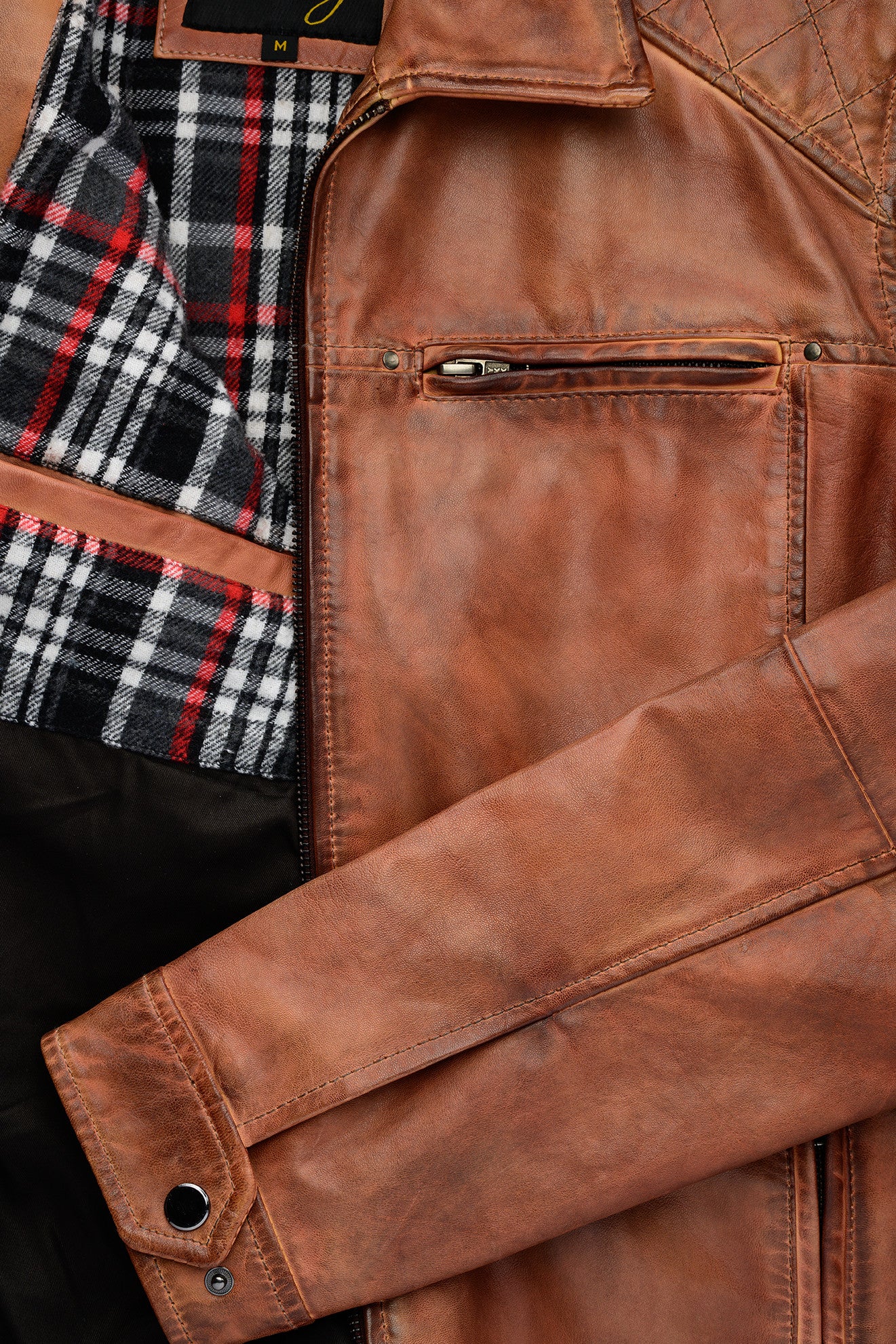 Collins Men's Leather Jacket - Scully 727 – Custom Cowboy Shop