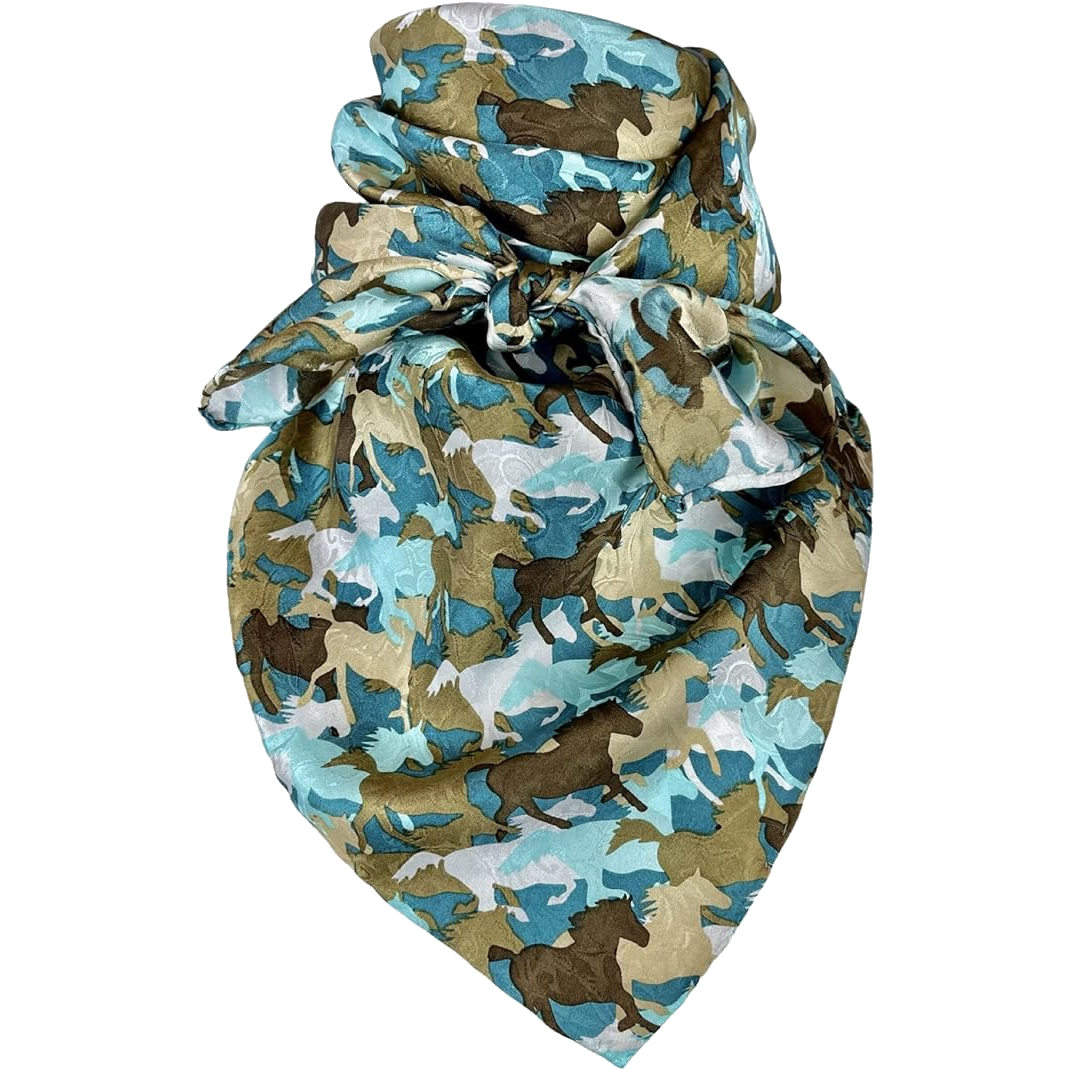 Camo Jacquard Scarf