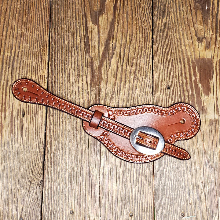 Carlos Border Bib Style Spur Straps