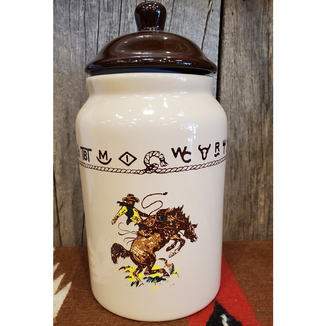 Custom Cowboy Shop - Western Cookie Jar