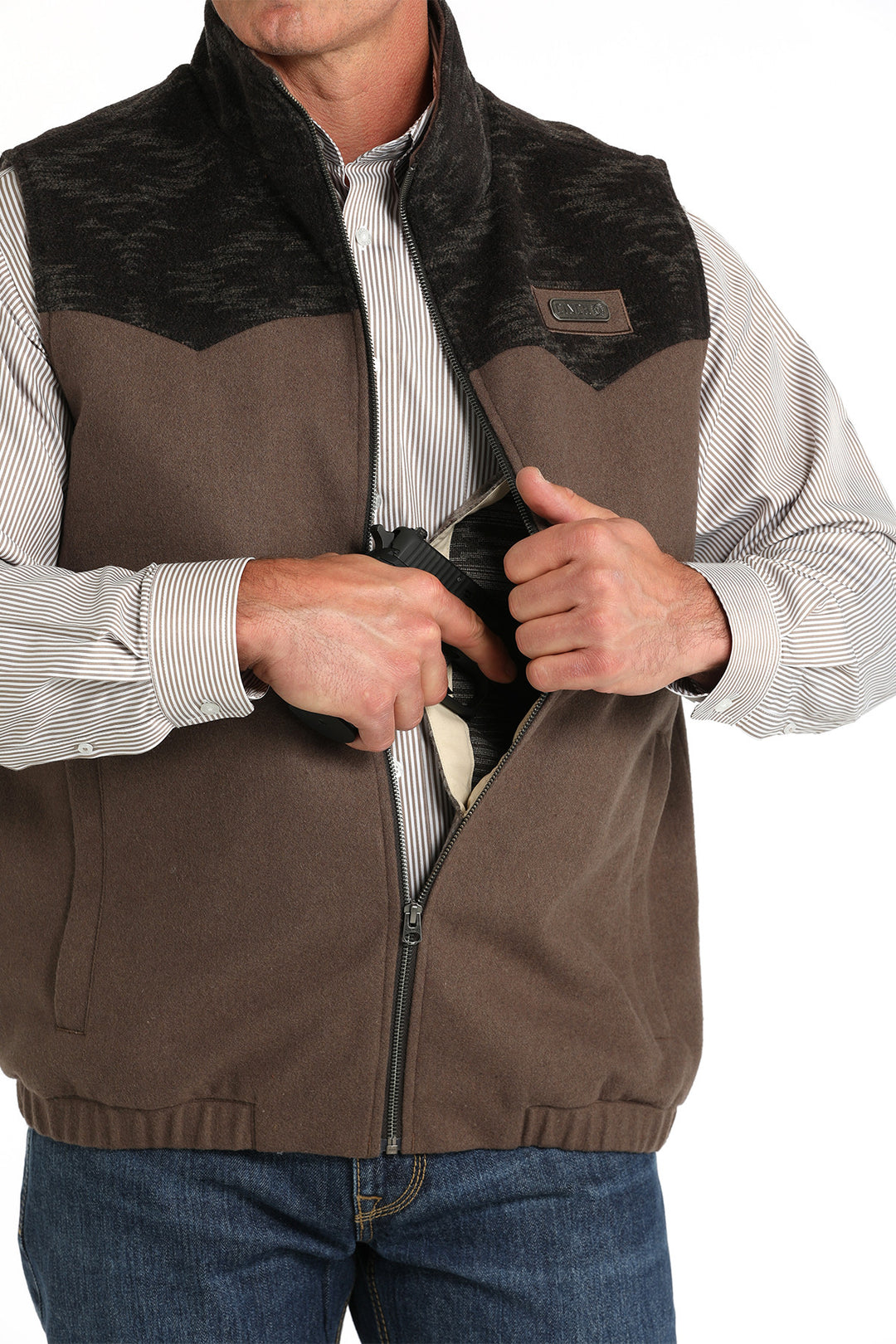 Wool Blend Conceal Carry Vest