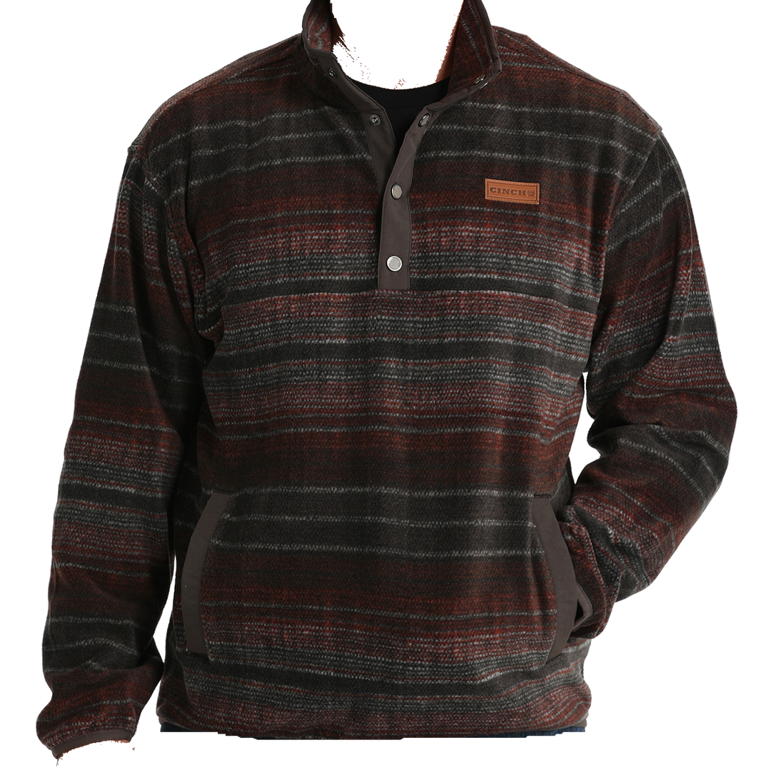 Cinch Men's Polar Fleece Pullover