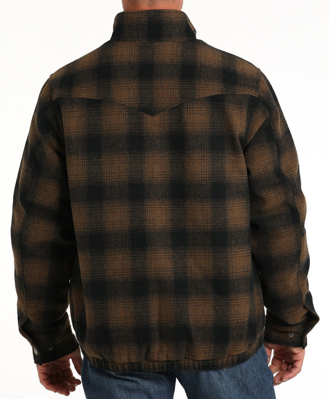 Men's Plaid Conceal Carry Jacket