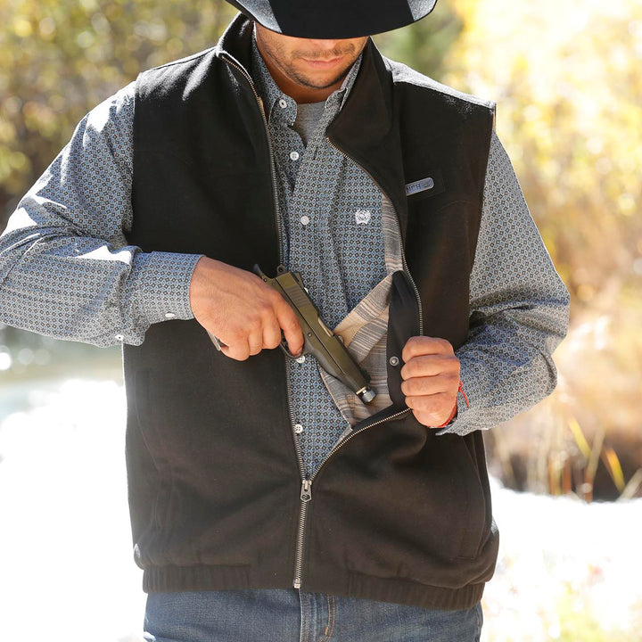 Wool Blend Conceal Carry Vest