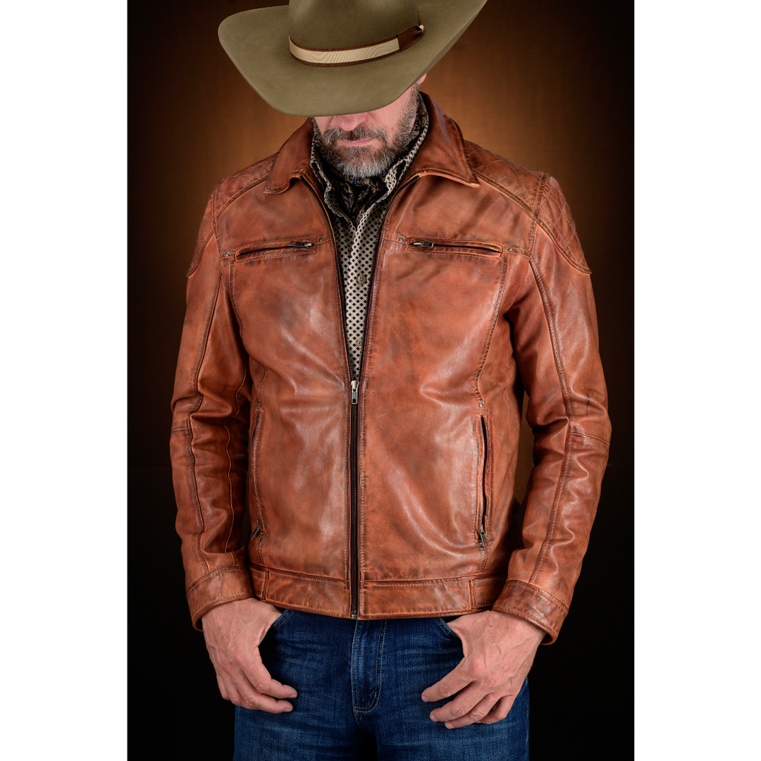 Collins Men's Leather Jacket