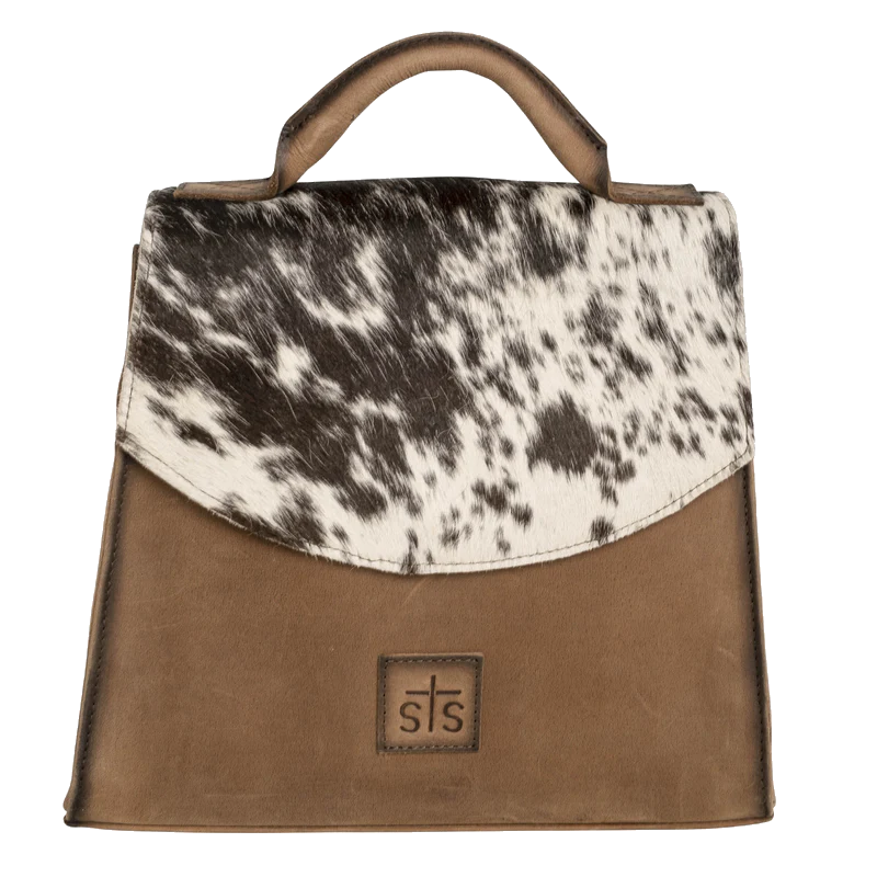 Cowhide Convertible Backpack