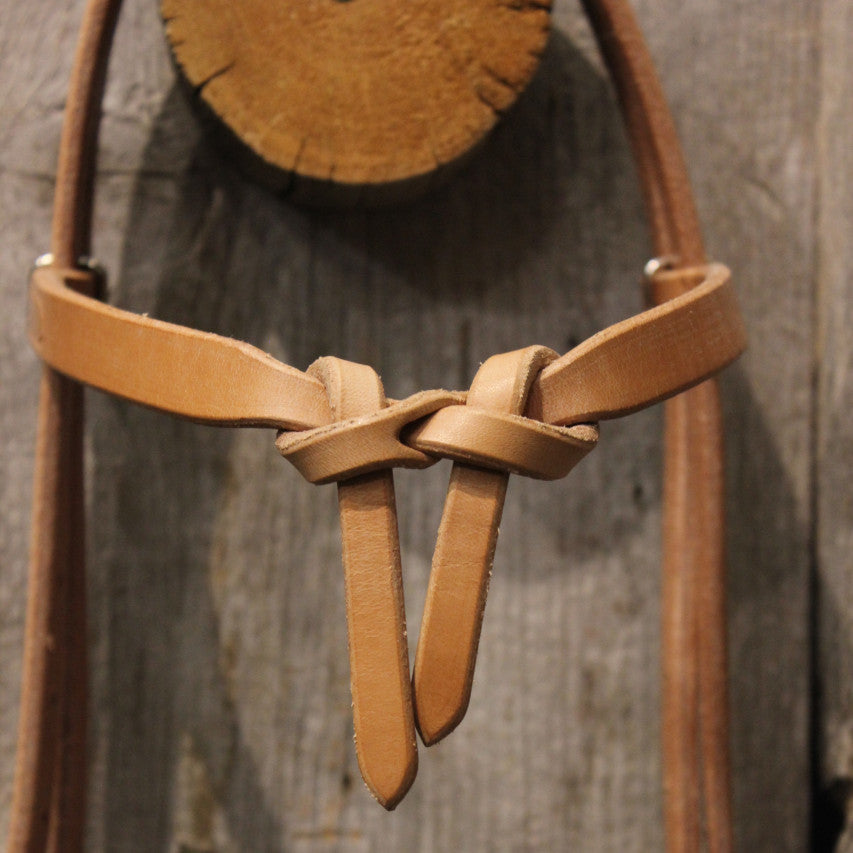 Harness Leather Cross Tie Browband Headstall
