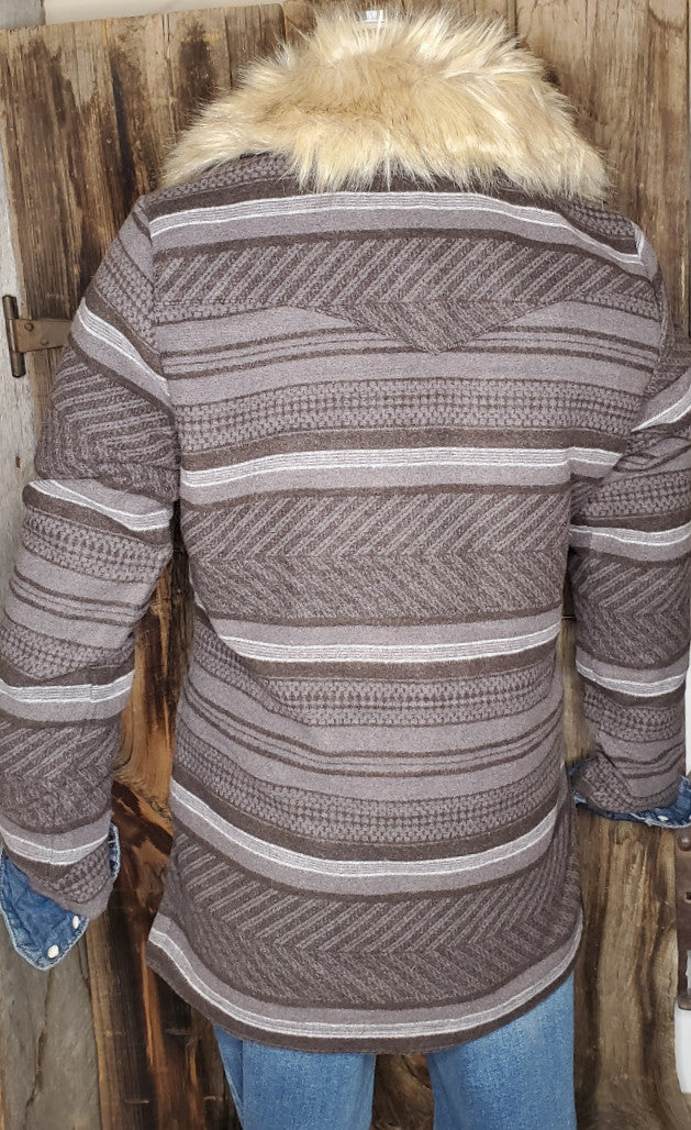 Serape Stripe Ladies Jacket