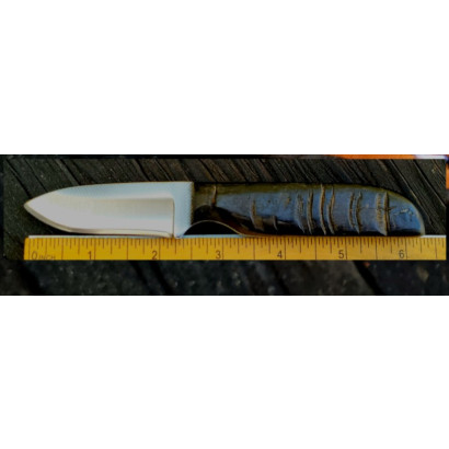 2 3/4" Blade Knife with Dark Sheep Horn Handle