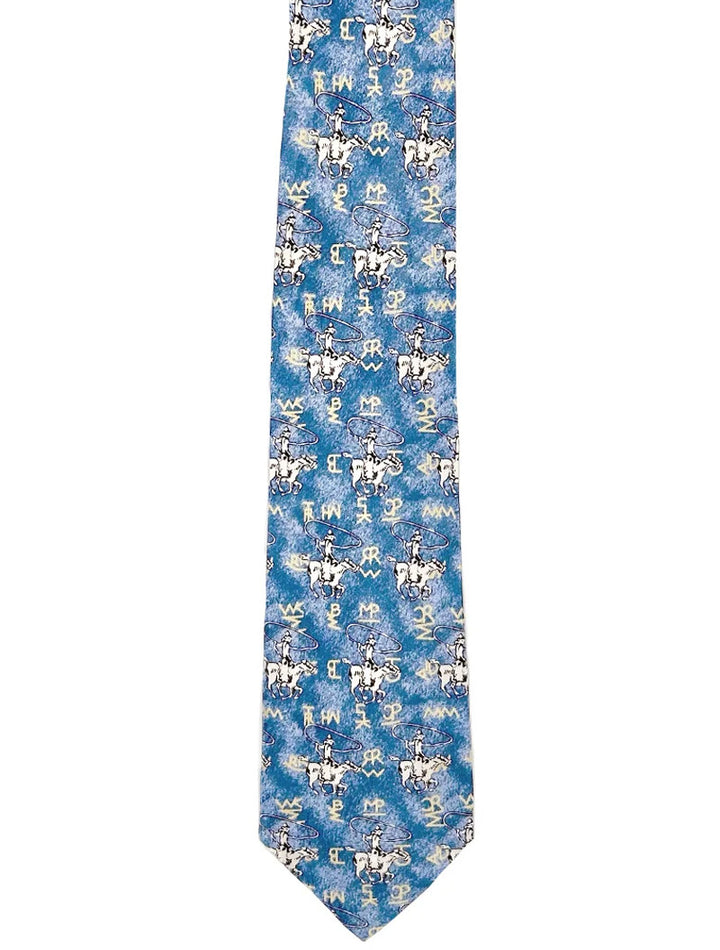 Denim Roper & Brands Silk Tie