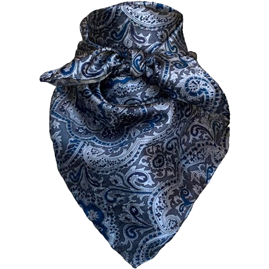 42" x 42" Extra Large Paisley Silk Scarves