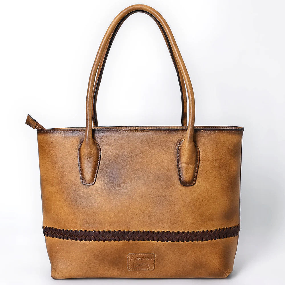 Cowhide & Leather Tote