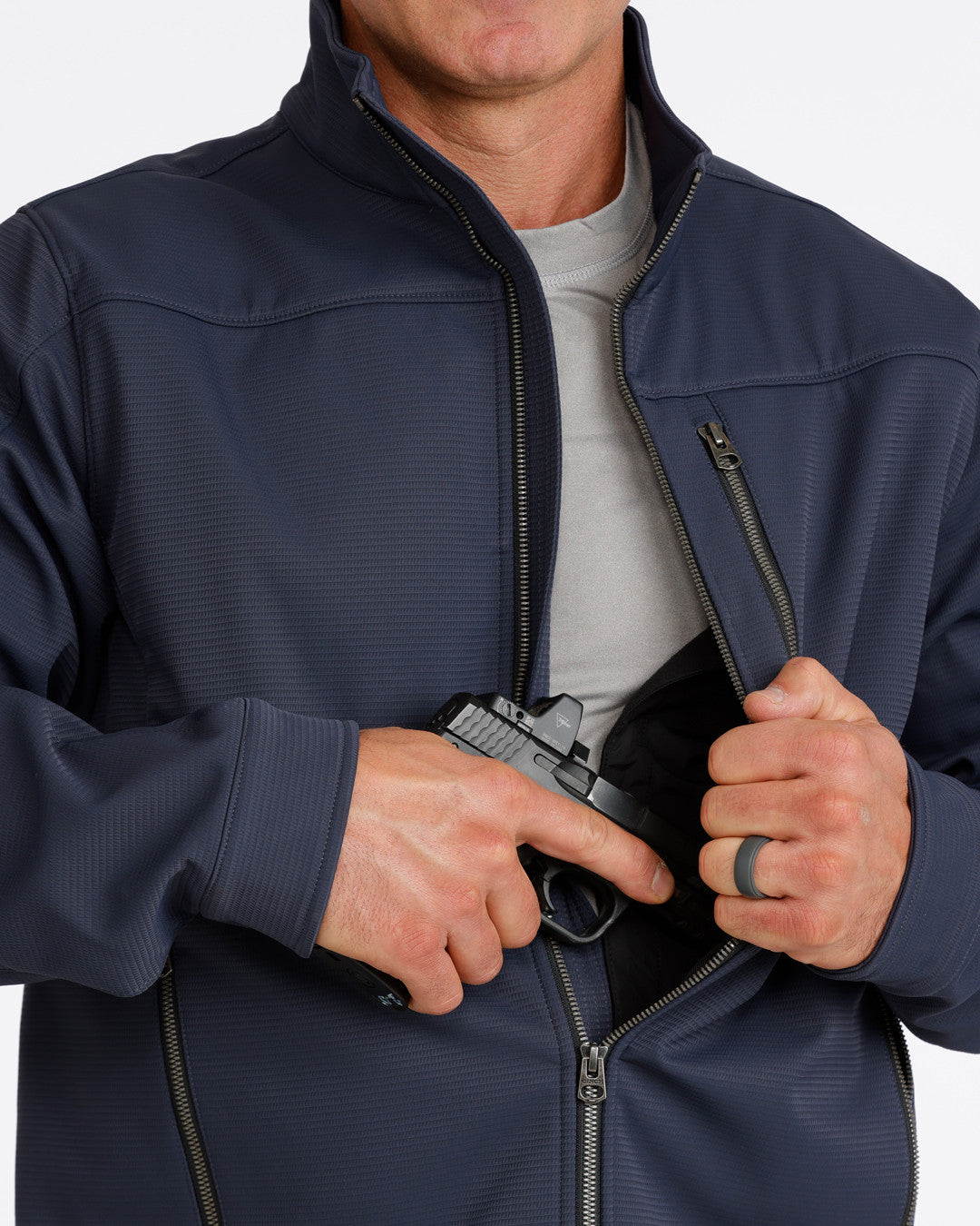 Custom Cowboy Shop - Men's Navy Cinch Bonded Jacket
