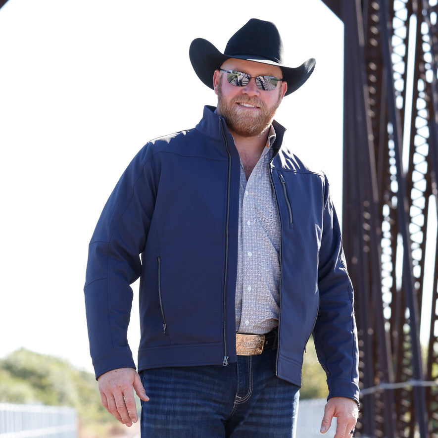 Custom Cowboy Shop - Men's Navy Cinch Bonded Jacket
