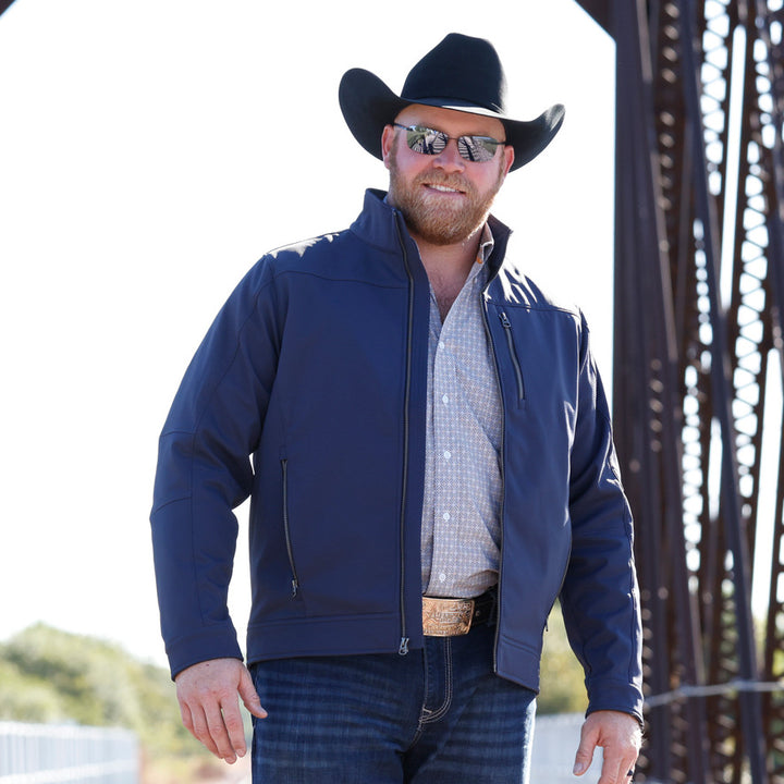Custom Cowboy Shop - Men's Navy Cinch Bonded Jacket