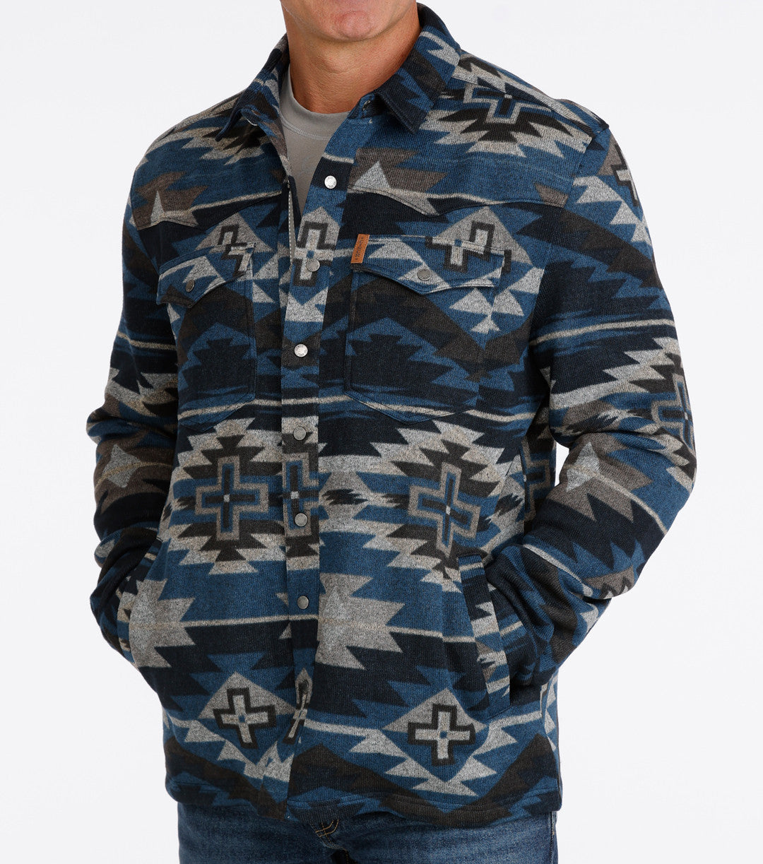 Custom Cowboy Shop - Men's Cinch Aztec Shirt Jacket